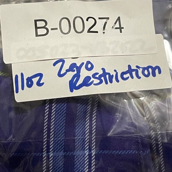 Zero Restriction Shorts Mens 38 Blue Plaid Flat Front Golf Tour Series - Picture 7 of 7